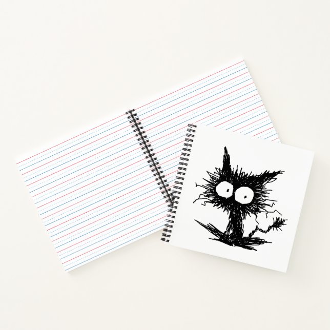 Cuaderno Gatito negro sin kempt Gabi (Interior)