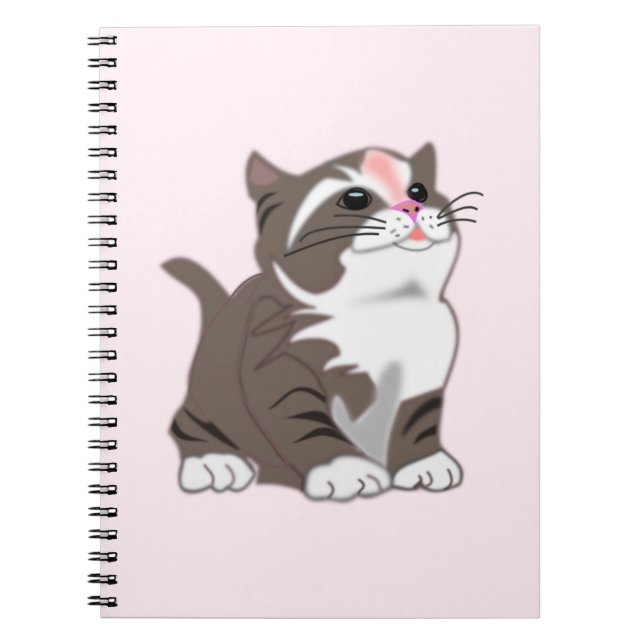 Cuaderno Gatito Pequeño y Lindo (Frente)