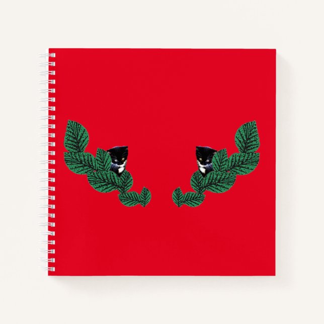 Cuaderno Gatitos con hojas (Anverso)