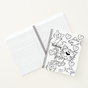 Cuaderno Gatitos de gatitos de color para portátiles espira
