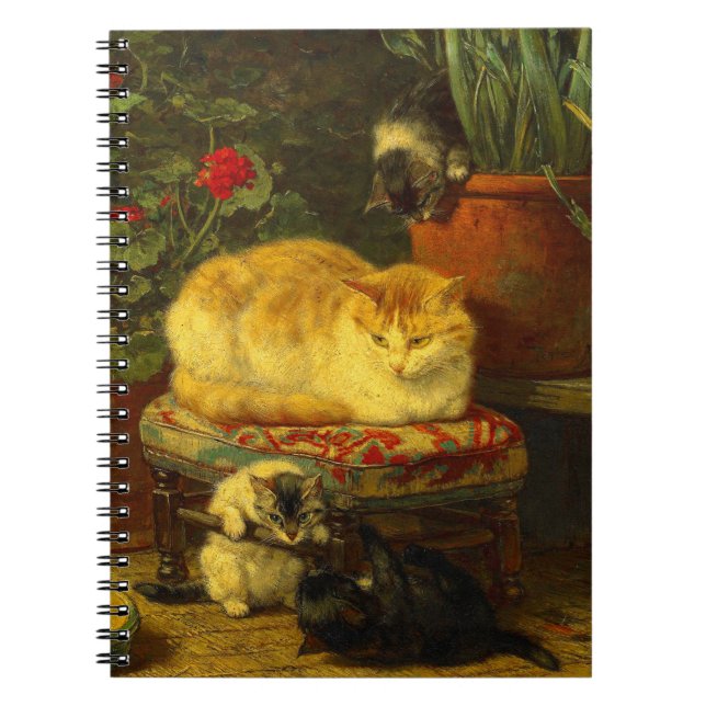 Cuaderno Gatitos en juego (Frente)