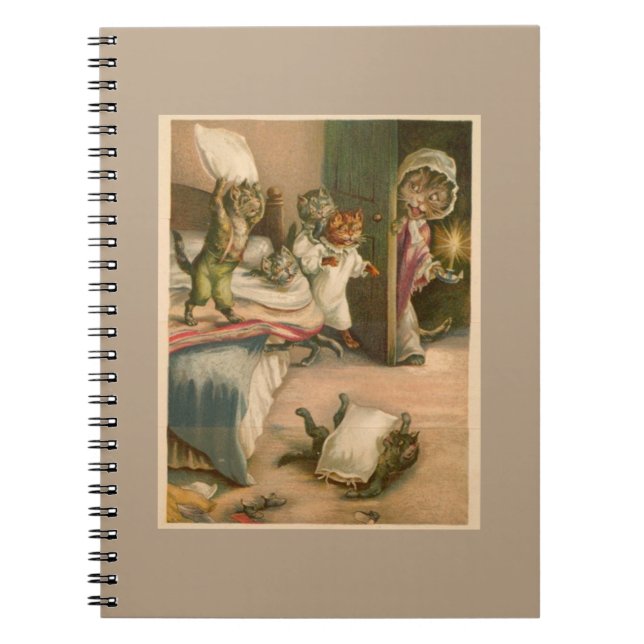 Cuaderno Gatitos juguetones (Frente)