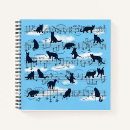 Cuaderno gatitos musicales