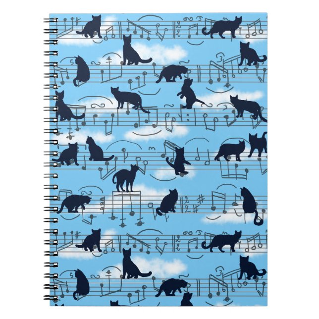 Cuaderno gatitos musicales (Frente)