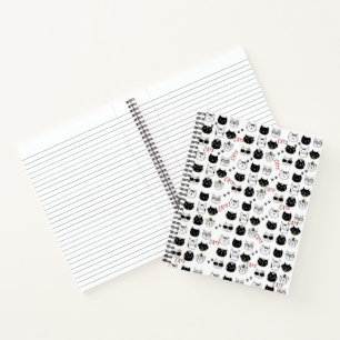 Cuaderno Gatitos para portátiles espirales
