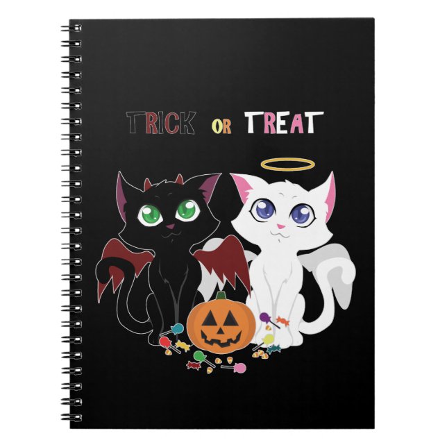 Cuaderno Gatitos trucos o tratados (Frente)