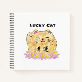 Cuaderno Gato afortunado (Maneki Neko)