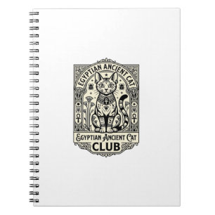 Cuaderno Gato Antiguo Egipcio Gato Divertido Gráfico - Egip