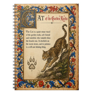 Cuaderno Gato, Arte de Bestiario Medieval
