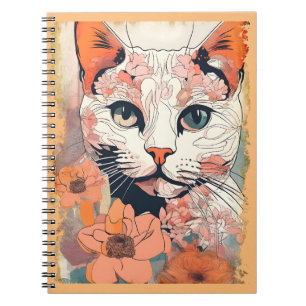 Cuaderno Gato artístico
