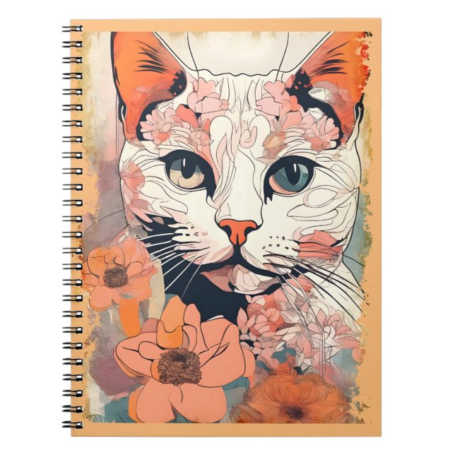 Cuaderno Gato artístico (Frente)