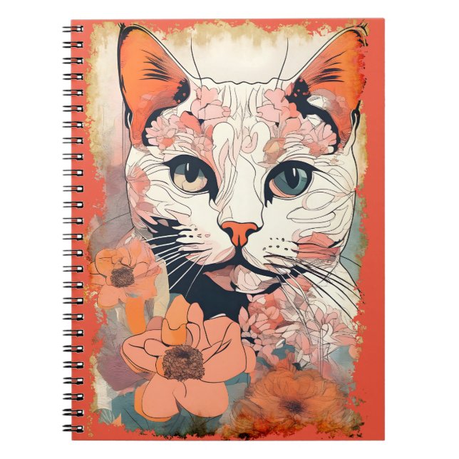 Cuaderno Gato Artístico (Frente)
