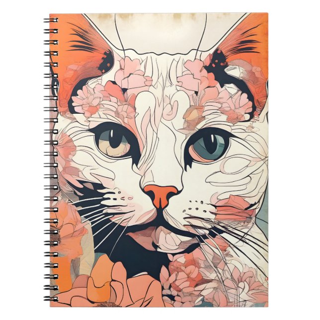 Cuaderno Gato Artístico (Frente)