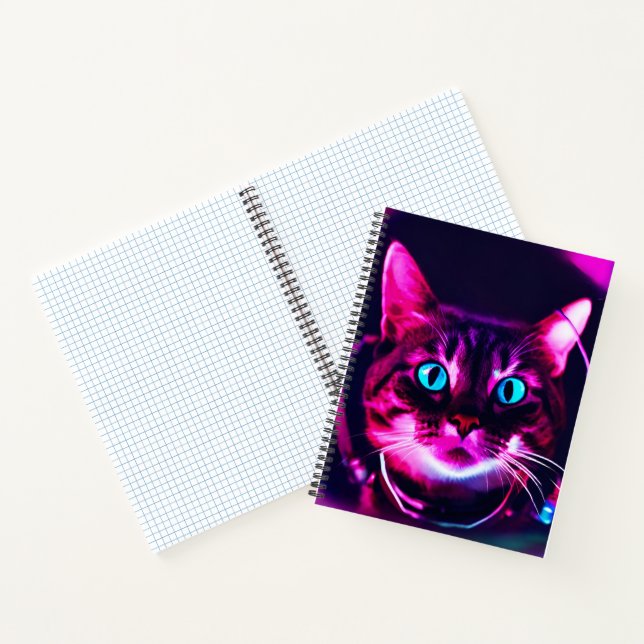 Cuaderno gato astronauta (Interior)