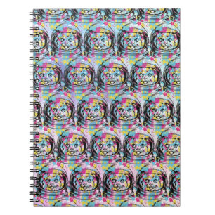 Cuaderno Gato Astronauta