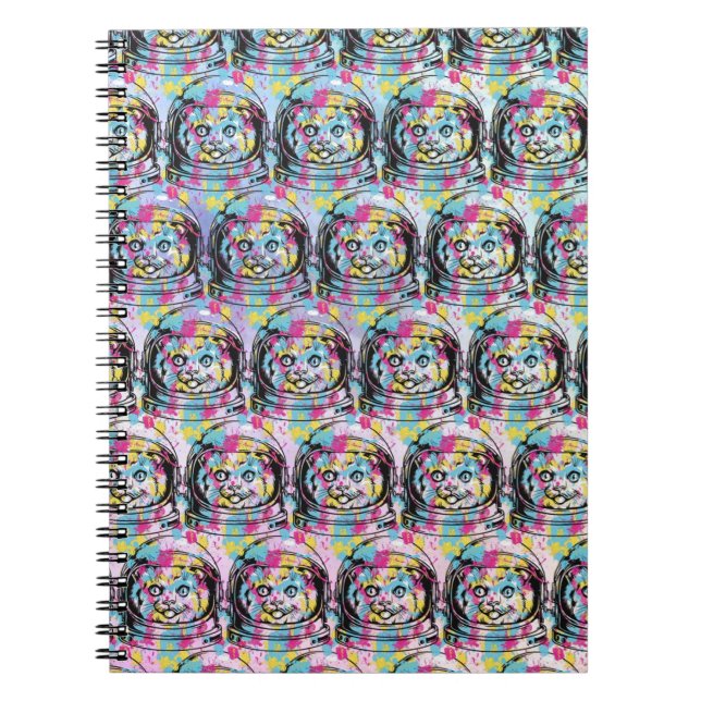 Cuaderno Gato Astronauta (Frente)
