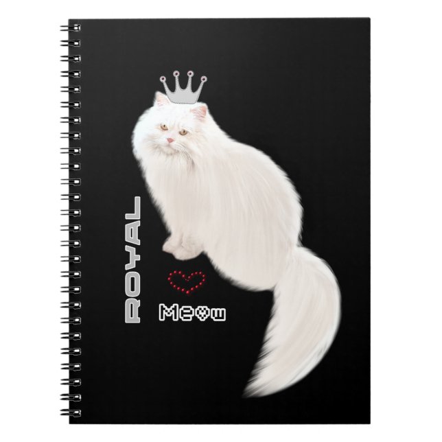 Cuaderno Gato blanco (Frente)