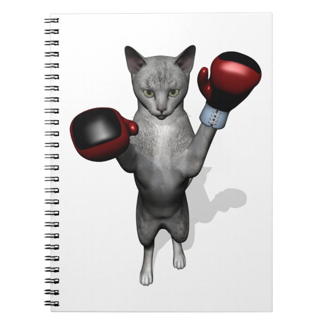Cuaderno Gato Boxer (Frente)