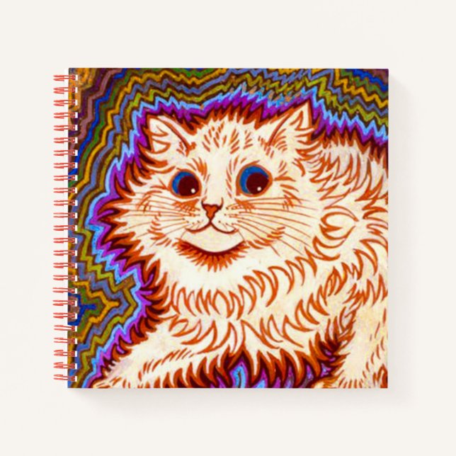 Cuaderno Gato Caleidoscopio (Anverso)