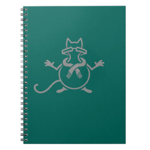 Cuaderno Gato cómico