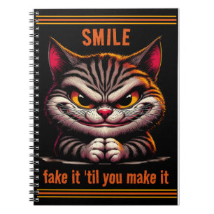 Cuaderno Gato con actitud