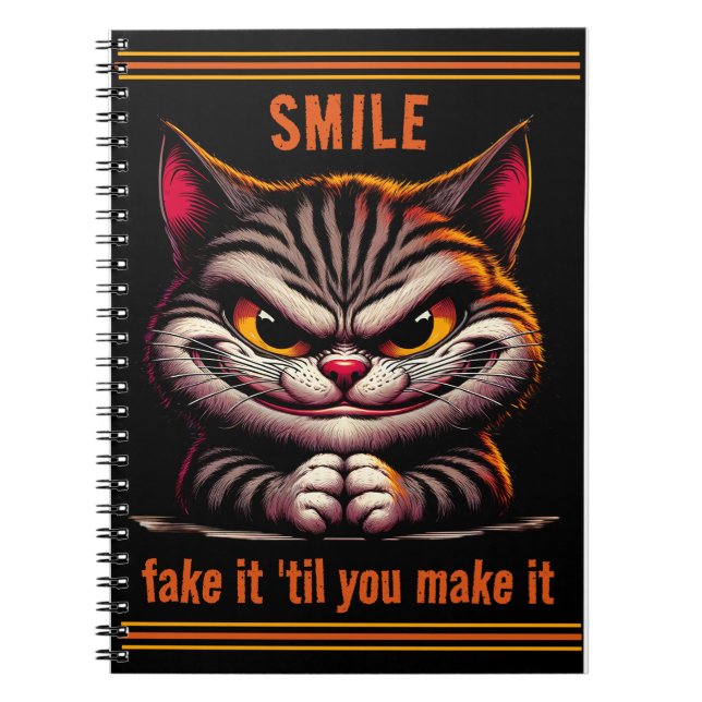 Cuaderno Gato con actitud (Frente)
