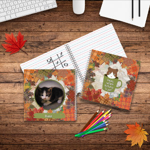 Cuaderno Gato de caída rota
