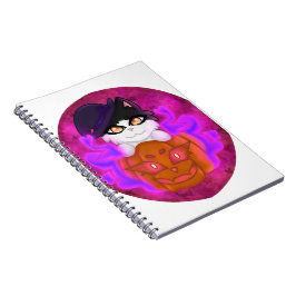 Cuaderno Gato de calabaza