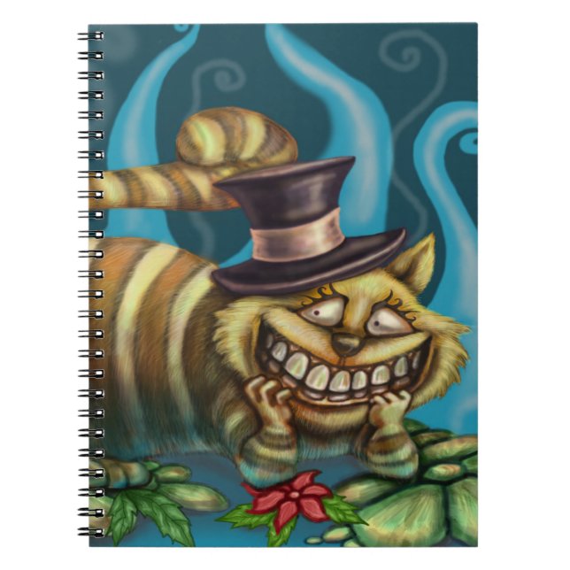 Cuaderno Gato de Cheshire (Frente)