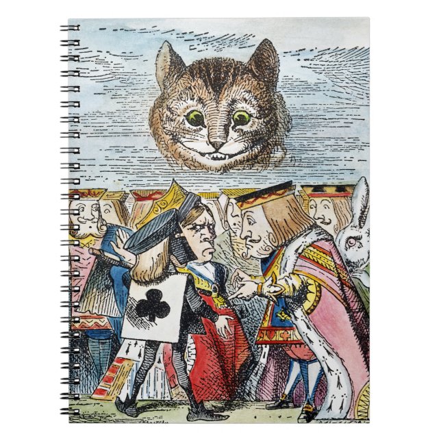 Cuaderno Gato de Cheshire, 1865 (Frente)