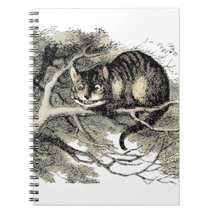 Cuaderno Gato de Cheshire Alice en el País de las Maravilla