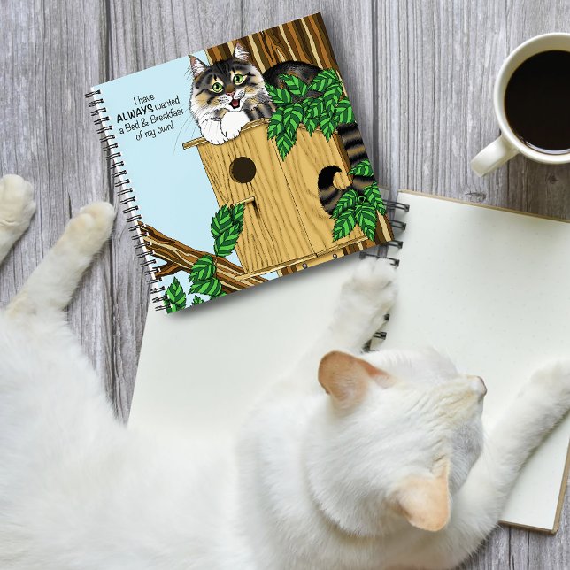 Cuaderno Gato de desayuno tipo alojamiento (Subido por el creador)
