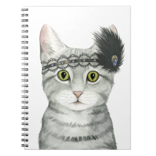 Cuaderno Gato de descarga Bejeweld Con Lace
