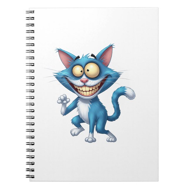 Cuaderno Gato de Dibujos Animados (Frente)
