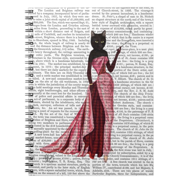 Cuaderno Gato de glamour en rosa 2 (Frente)