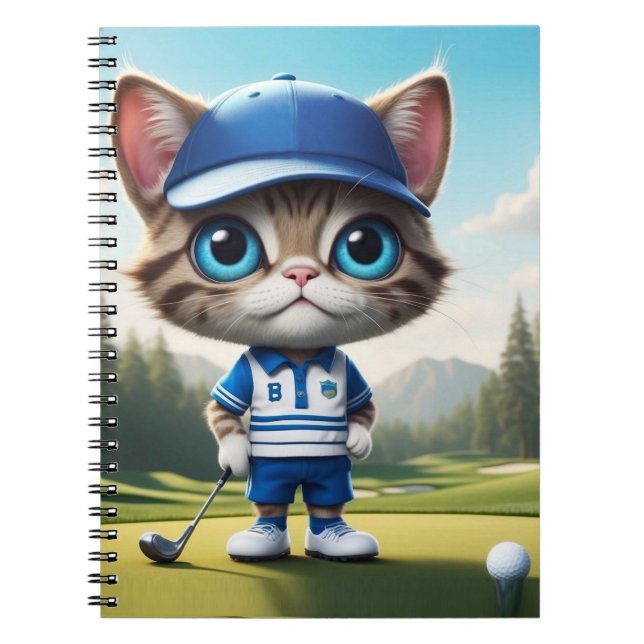 Cuaderno Gato de golf (Frente)