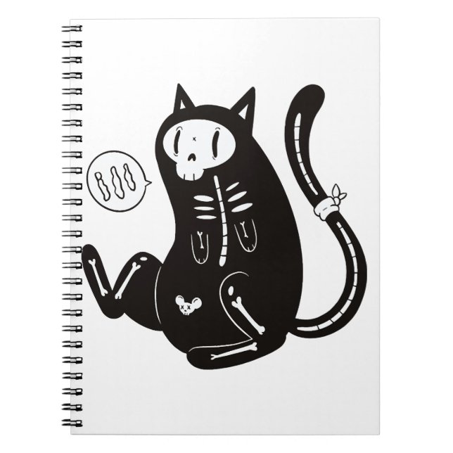 Cuaderno Gato de Halloween (Frente)