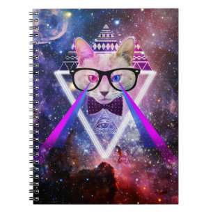 Cuaderno Gato de la galaxia del inconformista