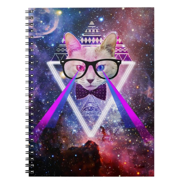 Cuaderno Gato de la galaxia del inconformista (Frente)
