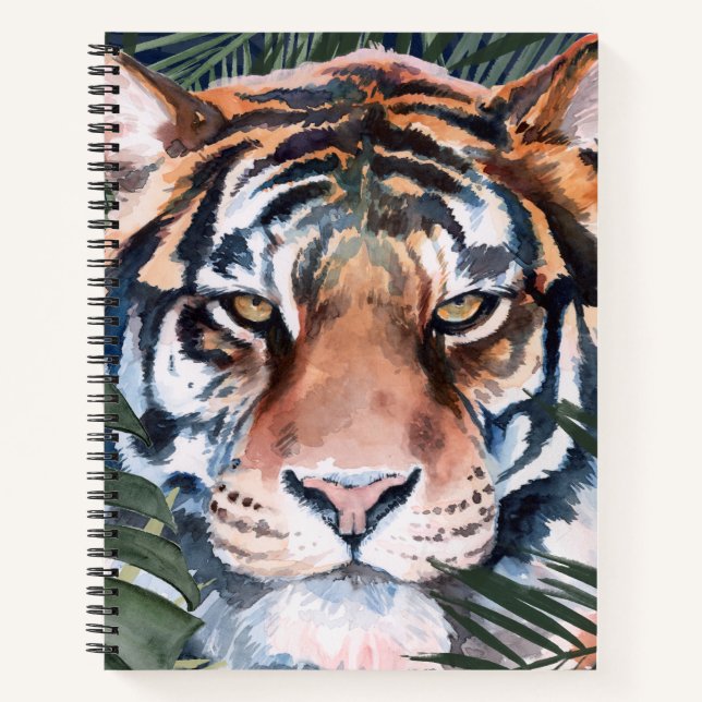 Cuaderno Gato de la jungla - Tigre (Anverso)