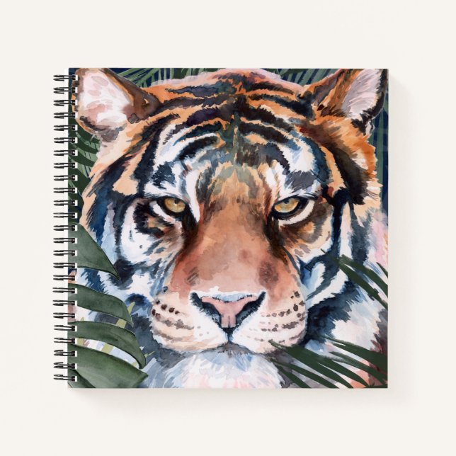Cuaderno Gato de la jungla - Tigre (Anverso)
