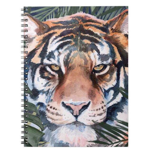 Cuaderno Gato de la jungla - Tigre (Frente)