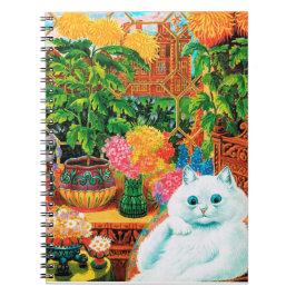 Cuaderno Gato de los amantes de las flores, Louis Wain
