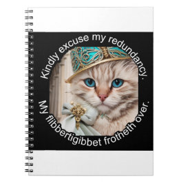 Cuaderno Gato de lujo italiano: Willow