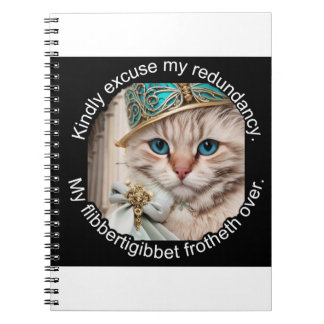 Cuaderno Gato de lujo italiano: Willow