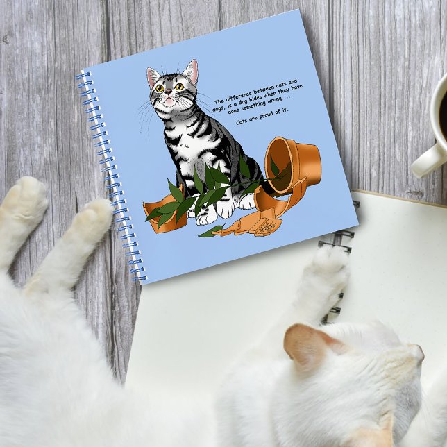 Cuaderno Gato de malversación de planta (Subido por el creador)