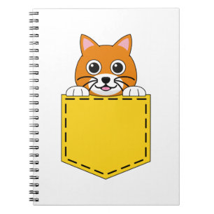 Cuaderno Gato de Mascota de bolsillo