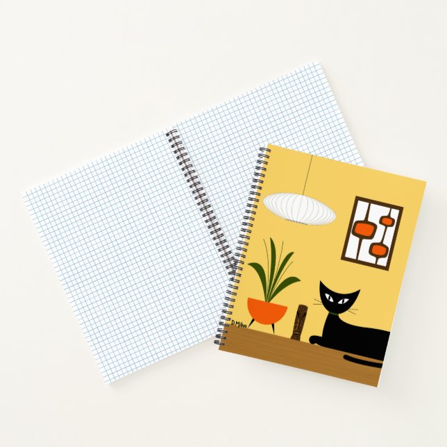 Cuaderno Gato de mediados de siglo con vapuleos de sangre e (Interior)