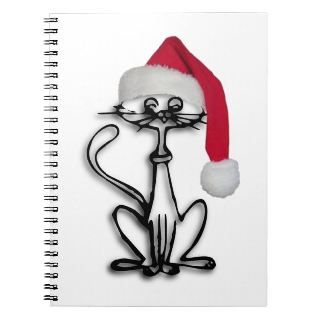 Cuaderno Gato de navidades (Frente)