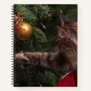 Cuaderno Gato de navidades